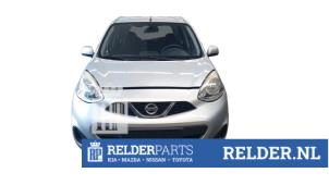 Nissan Micra 1.2 12V Vehículo de desguace (2015, Gris)