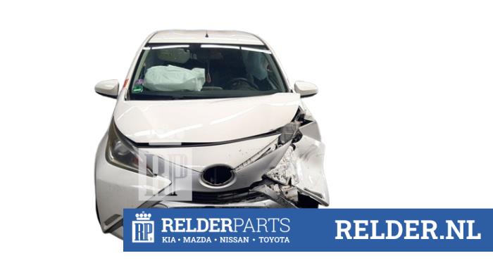 Toyota Aygo 1.0 12V VVT-i Vehículo de desguace (2015, Blanco)