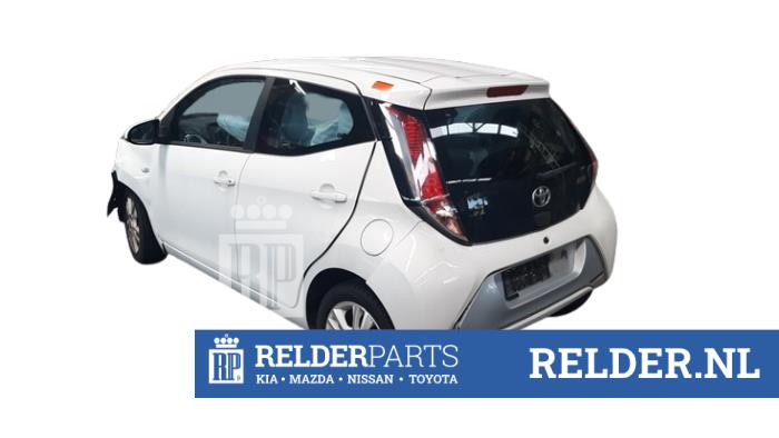 Toyota Aygo 1.0 12V VVT-i Vehículo de desguace (2015, Blanco)