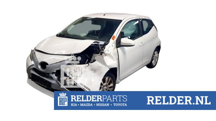 Toyota Aygo 1.0 12V VVT-i Vehículo de desguace (2015, Blanco)