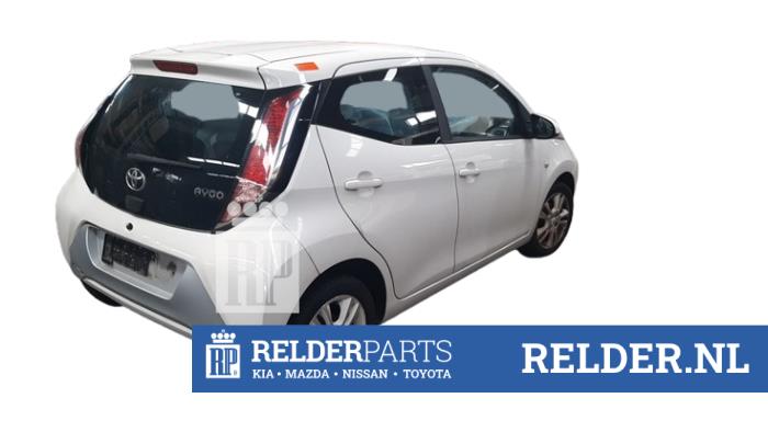 Toyota Aygo 1.0 12V VVT-i Vehículo de desguace (2015, Blanco)