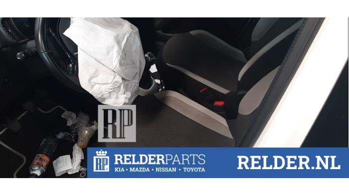 Toyota Aygo 1.0 12V VVT-i Vehículo de desguace (2015, Blanco)