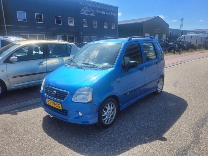 Suzuki Wagon-R+ 1.3 16V Samochód złomowany (2002, Niebieski)
