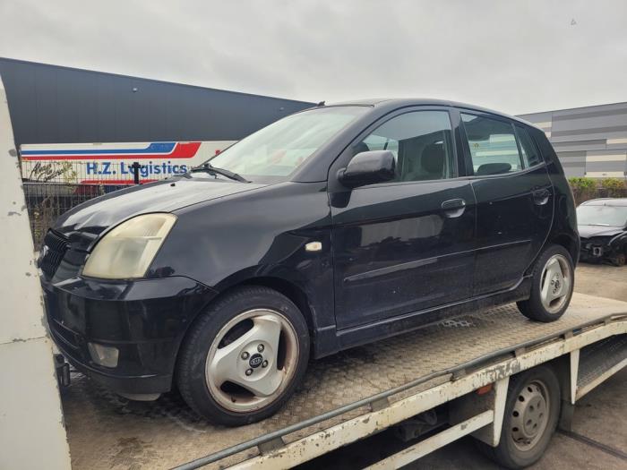 Kia Picanto 1.1 12V Vehículo de desguace (2005, Negro)