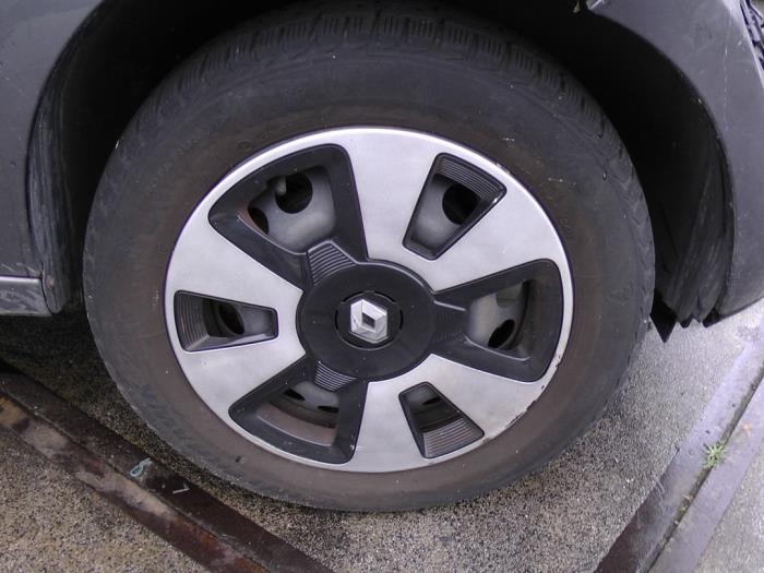 Renault Twingo III 1.0 SCe 70 12V Skrotfordon (2016, GRIJS)