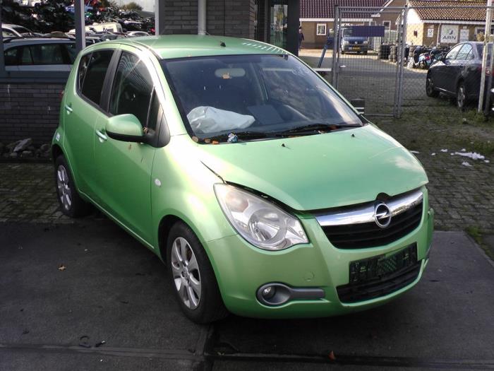 Opel Agila 1.0 12V Skrotfordon (2010, GROEN)