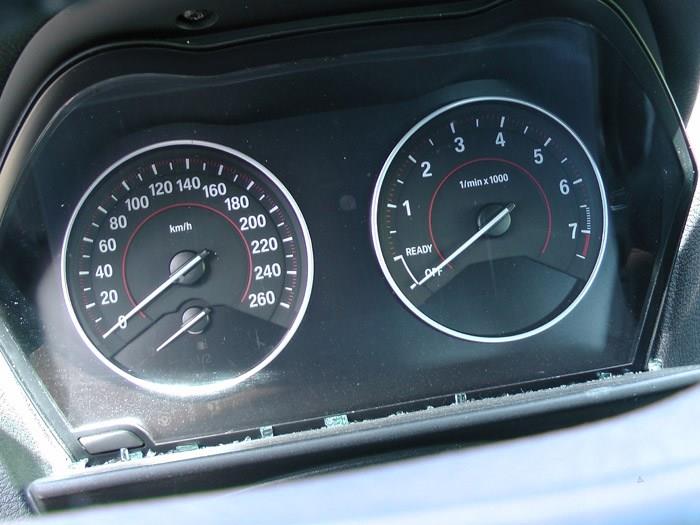 BMW 1 serie 116i 1.6 16V Vehículo de desguace (2014, Azul)