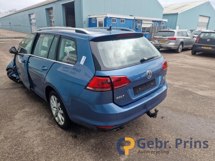 Volkswagen Golf VII Variant 2.0 TDI 150 16V Épave (2014, Bleu)