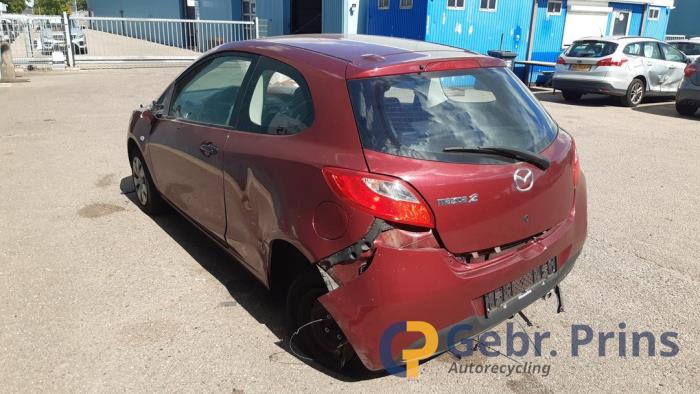 Mazda 2 1.3 16V S-VT Épave (2012, Rouge)
