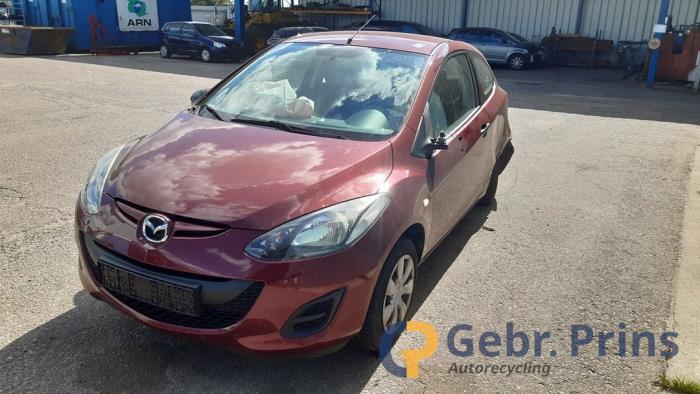 Mazda 2 1.3 16V S-VT Épave (2012, Rouge)