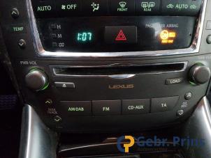 Lexus IS 250 2.5 V6 24V Vehículo de desguace (2011, Negro)