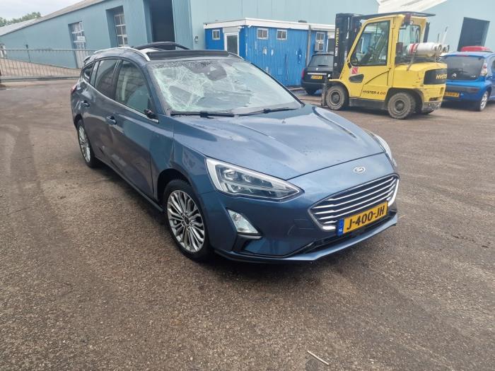 Ford Focus 4 Wagon 1.0 Ti-VCT EcoBoost 12V 125 Salvage vehicle (2019, Blue)