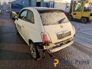 Fiat 500 0.9 TwinAir 80 Épave (2014, Blanc)