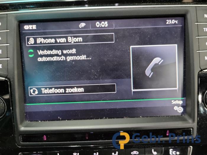 Volkswagen Passat Variant 1.4 GTE 16V Samochód złomowany (2015, Szary)