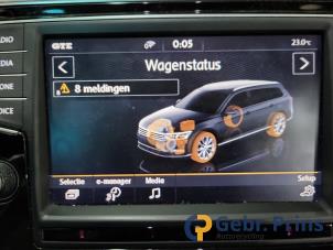 Volkswagen Passat Variant 1.4 GTE 16V Samochód złomowany (2015, Szary)