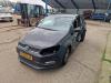 Volkswagen Polo V 1.2 TSI 16V BlueMotion Technology Samochód złomowany (2016, Czarny)