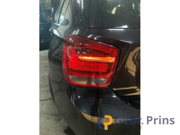 BMW 1 serie 120i 1.6 16V Épave (2012, Noir)