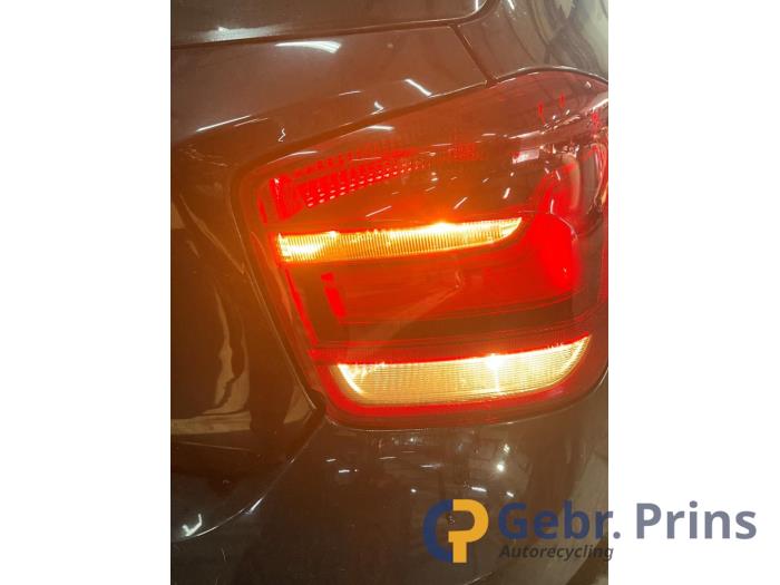 BMW 1 serie 120i 1.6 16V Épave (2012, Noir)