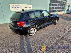 BMW 1 serie 120i 1.6 16V Épave (2012, Noir)