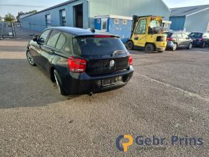 BMW 1 serie 120i 1.6 16V Épave (2012, Noir)