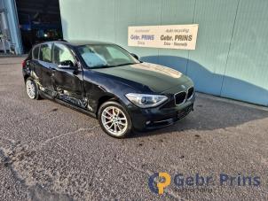 BMW 1 serie 120i 1.6 16V Épave (2012, Noir)