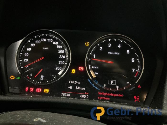 BMW 2 serie Gran Tourer 220i 2.0 TwinPower Turbo 16V Épave (2019, Gris)