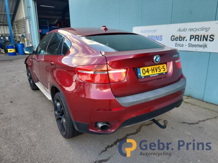 BMW X6 xDrive35i 3.0 24V Samochód złomowany (2009, Czerwony)