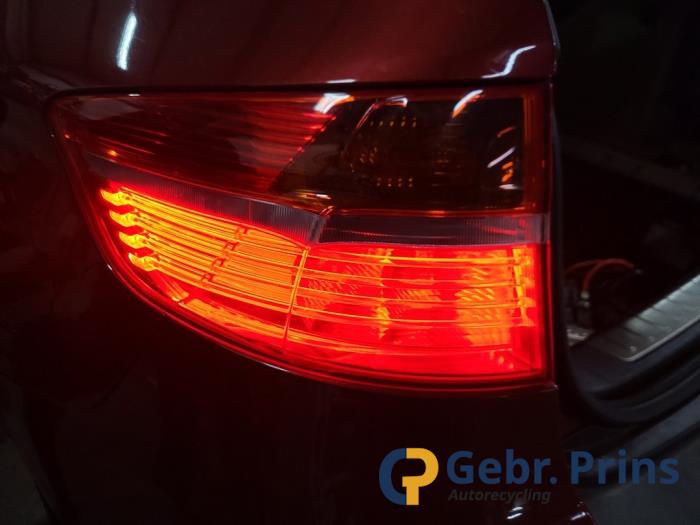 BMW X6 xDrive35i 3.0 24V Samochód złomowany (2009, Czerwony)