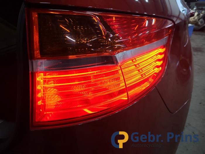 BMW X6 xDrive35i 3.0 24V Samochód złomowany (2009, Czerwony)