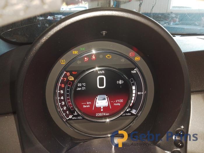 Fiat 500C 1.0 Hybrid Épave (2021, Gris)
