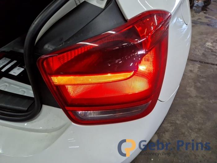 BMW 1 serie 114i 1.6 16V Épave (2012, Blanc)