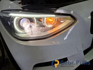 BMW 1 serie 114i 1.6 16V Épave (2012, Blanc)