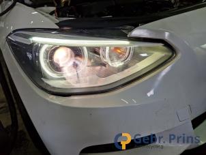 BMW 1 serie 114i 1.6 16V Épave (2012, Blanc)