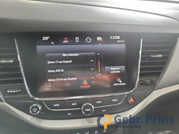 Opel Astra K 1.0 Turbo 12V Samochód złomowany (2019, Szary)