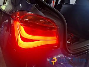 BMW 1 serie 118d 2.0 16V Épave (2017, Métallisé, Bleu)