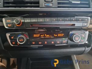 BMW 1 serie 118d 2.0 16V Épave (2017, Métallisé, Bleu)