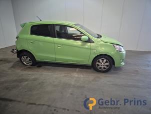 Mitsubishi Space Star 1.2 12V Samochód złomowany (2015, Zielony)