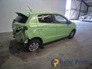 Mitsubishi Space Star 1.2 12V Samochód złomowany (2015, Zielony)