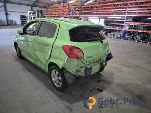 Mitsubishi Space Star 1.2 12V Samochód złomowany (2015, Zielony)