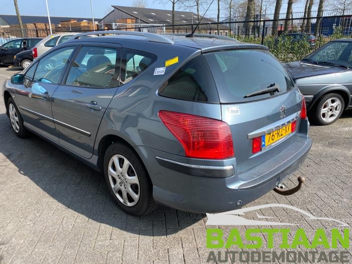 Peugeot 407 SW 2.0 16V Salvage vehicle (2005, Gray)