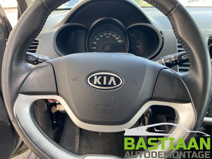 Kia Picanto 1.0 12V Samochód złomowany (2012, Szary)