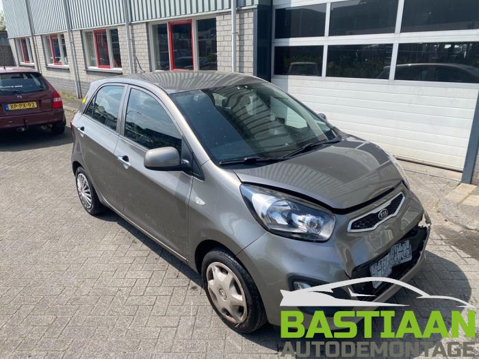 Kia Picanto 1.0 12V Samochód złomowany (2012, Szary)