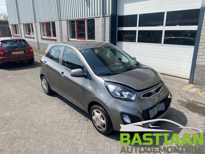 Kia Picanto 1.0 12V Samochód złomowany (2012, Szary)