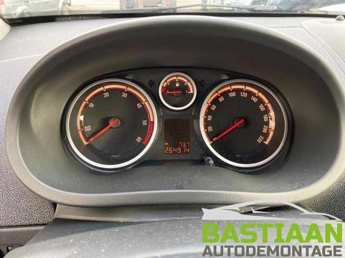 Opel Corsa D 1.3 CDTi 16V ecoFLEX Épave (2012, Noir)