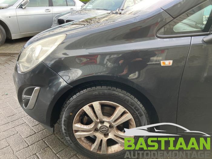 Opel Corsa D 1.3 CDTi 16V ecoFLEX Épave (2012, Noir)