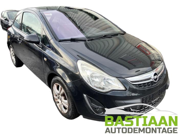 Opel Corsa D 1.3 CDTi 16V ecoFLEX Épave (2012, Noir)