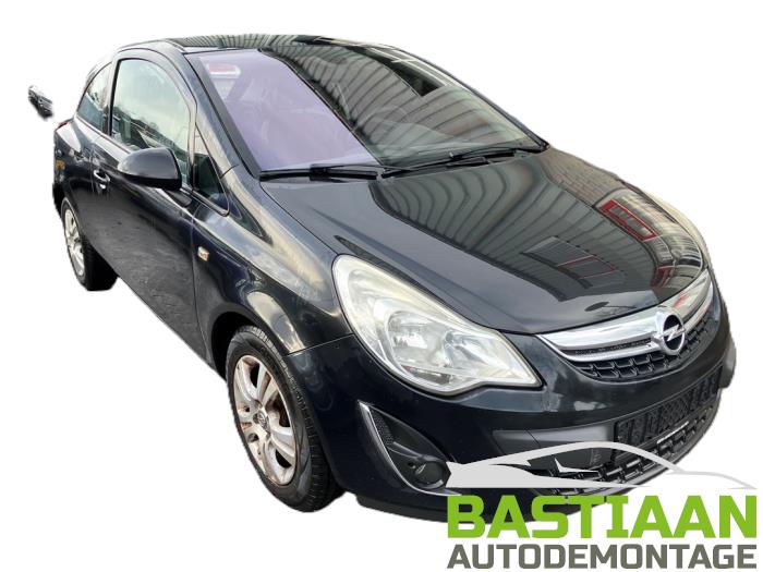 Opel Corsa D 1.3 CDTi 16V ecoFLEX Épave (2012, Noir)