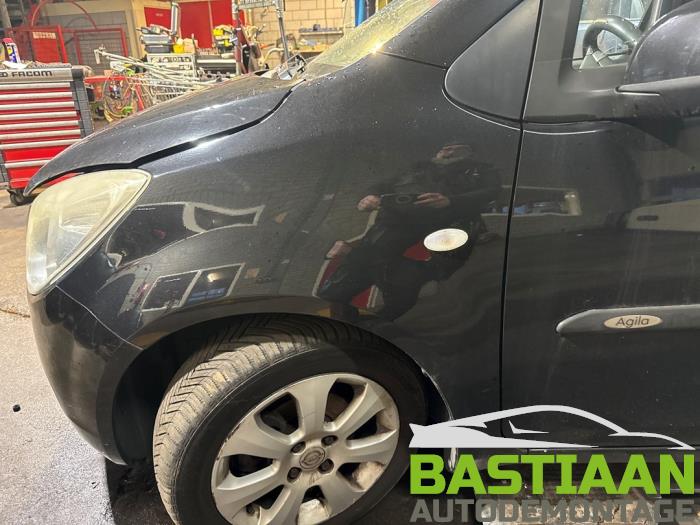Opel Agila 1.0 12V Épave (2008, Noir)