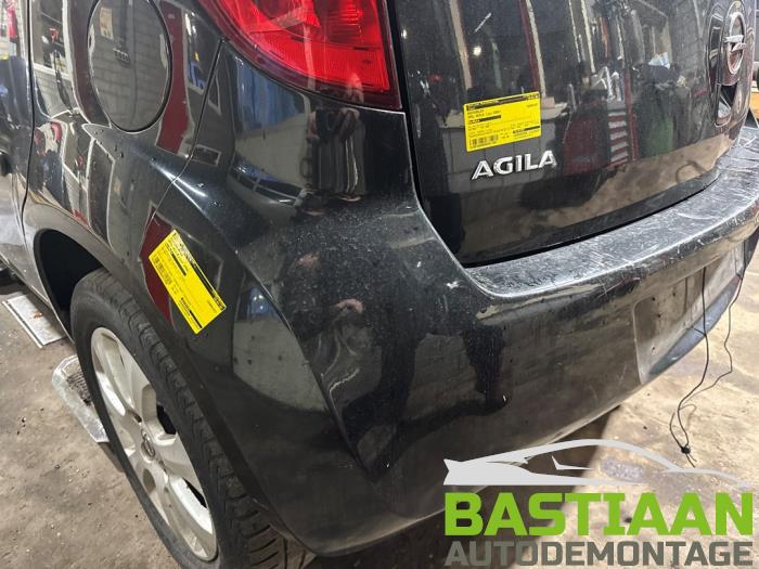 Opel Agila 1.0 12V Épave (2008, Noir)