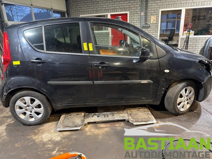 Opel Agila 1.0 12V Épave (2008, Noir)